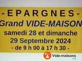 Photo Grand VIDE-MAISON cause départ à Épargnes