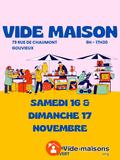 Grand vide maison couvert