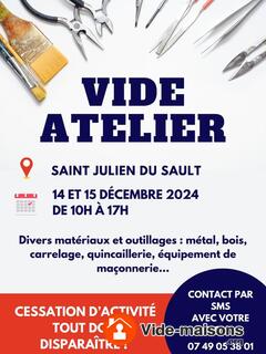 Photo du vide-maison Vide-atelier de maçonnerie - cessation d'activité