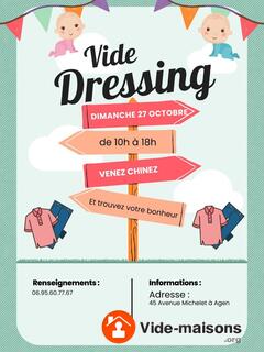 Photo du vide-maison Vide Dressing