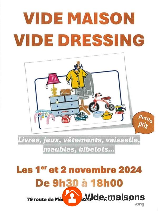 Vide dressing - vide maison