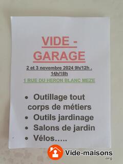 Photo du vide-maison Vide garage