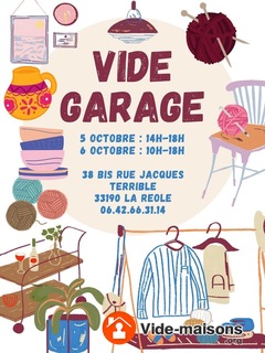 Photo du vide-maison Vide Garage Laine, Électroménagers , Jeux Vidéo, Vêtements