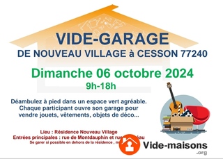 Photo du vide-maison Vide garage de Nouveau Village