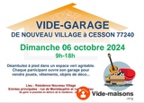 Photo Vide garage de Nouveau Village à Cesson