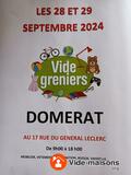 Photo Vide grenier à Domérat