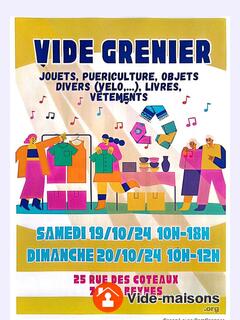 Photo du vide-maison Vide grenier automne