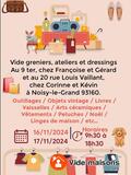 Vide grenier entre voisins noisy le grand