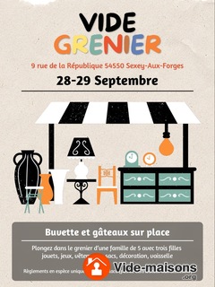 Photo du vide-maison Vide grenier et établi de 10h à 18h