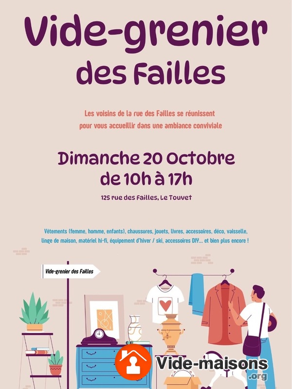 Vide-grenier des Failles