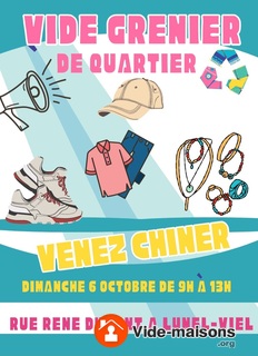 Photo du vide-maison Vide grenier de quartier