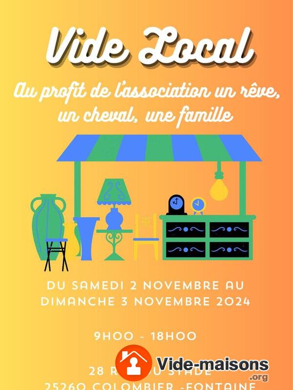 vide local , vide maison