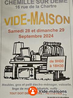 Photo du vide-maison Vide-maison les 28 et 29 septembre