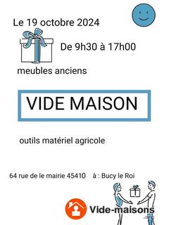 Photo du vide-maison Vide maison