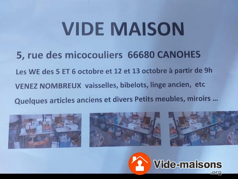 Vide maison