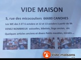 Photo Vide maison à Canohès