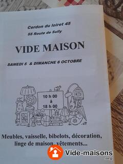 Photo du vide-maison Vide maison