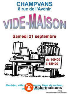 Photo du vide-maison Vide maison