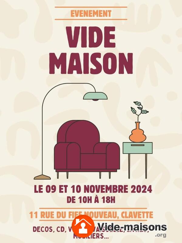 Vide maison