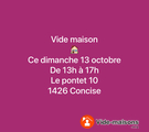 Photo Vide maison à Concise