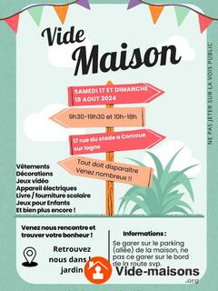 Photo du vide-maison Vide maison