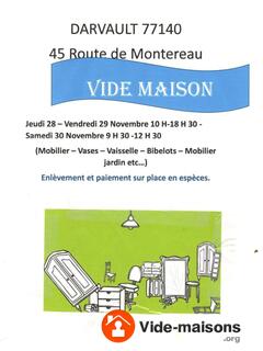 Photo du vide-maison Vide maison