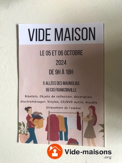 Photo du vide-maison Vide maison