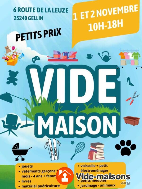 Vide maison