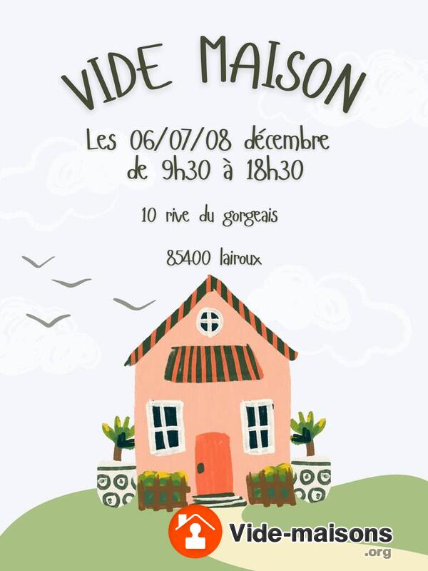 Vide maison