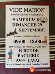 Photo du vide-maison Vide maison