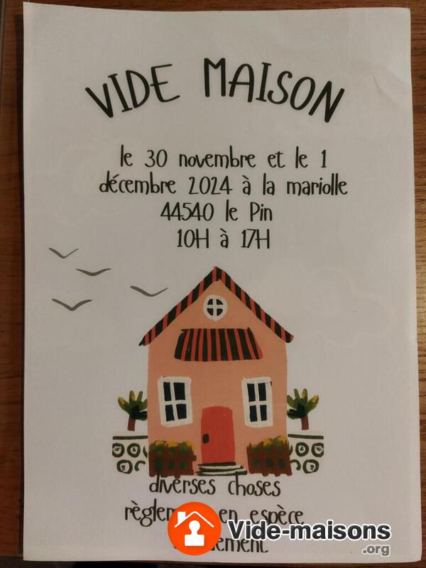 Vide maison