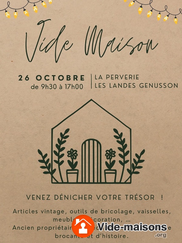 Vide maison