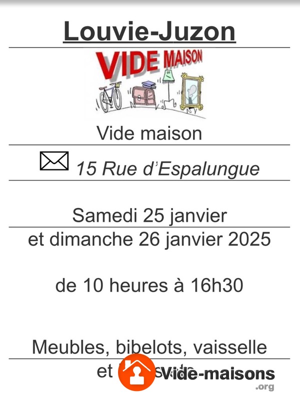 vide maison