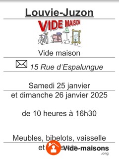 Photo du vide-maison vide maison