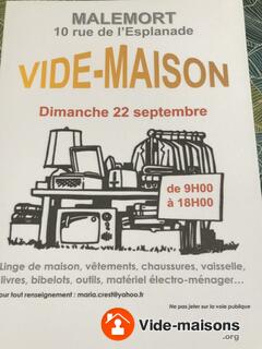 Photo du vide-maison Vide Maison