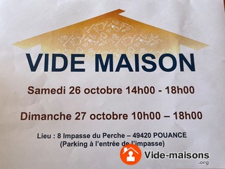 Photo du vide-maison Vide maison