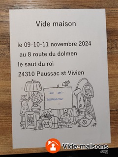 Photo du vide-maison Vide maison