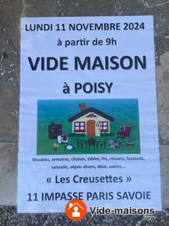 Photo du vide-maison Vide maison