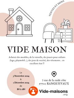 Photo du vide-maison Vide maison