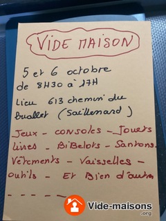 Photo du vide-maison Vide maison