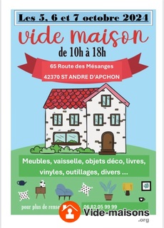 Photo du vide-maison Vide maison