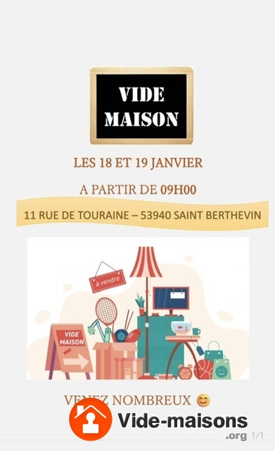 Vide maison