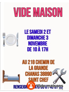 Photo du vide-maison Vide maison