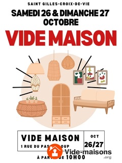 Photo du vide-maison Vide maison