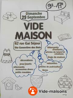 Photo du vide-maison Vide maison