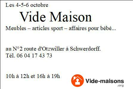 Vide maison