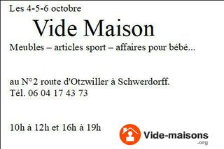 Photo du vide-maison Vide maison