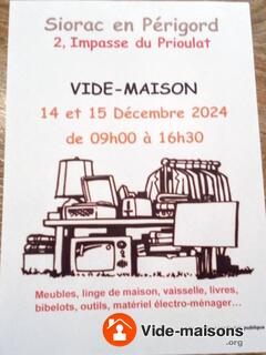 Photo du vide-maison Vide maison