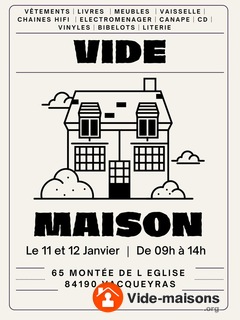 Photo du vide-maison Vide maison