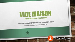 Photo du vide-maison Vide maison